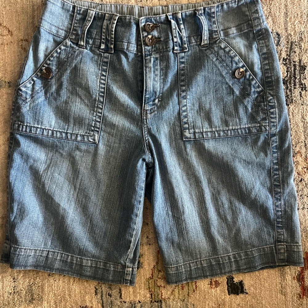 Long Shorts Denim Northcrest Light Blue Women's 8